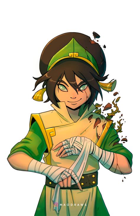 beautiful toph fan art|More.